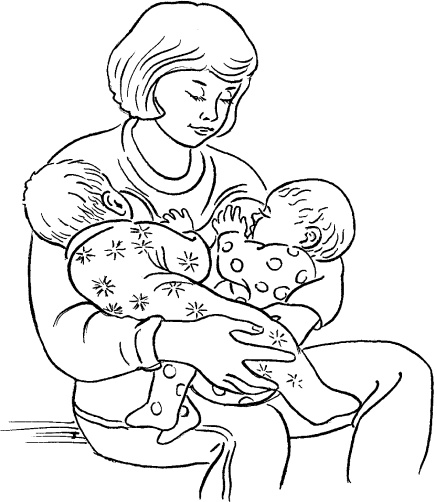 Иллюстрация к книге — Мать и дитя. Энциклопедия счастливого материнства от зачатия до первых шагов [_348.jpg]