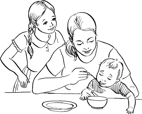 Иллюстрация к книге — Мать и дитя. Энциклопедия счастливого материнства от зачатия до первых шагов [_354.jpg]