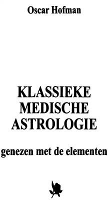 Иллюстрация к книге — Традиционная медицинская астрология [_1.jpg]