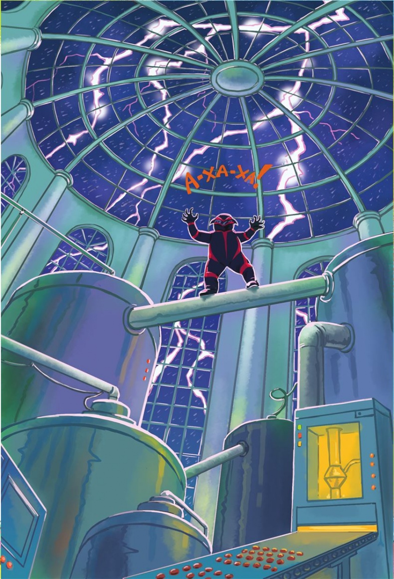 Иллюстрация к книге — Кефир, Гаврош и Рикошет. Возвращение Крысиной королевы [i_002.jpg]