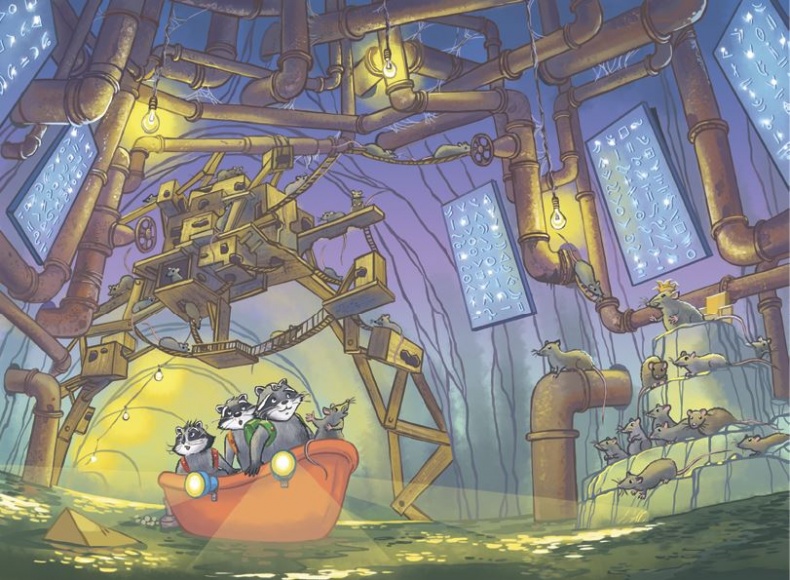 Иллюстрация к книге — Кефир, Гаврош и Рикошет. Возвращение Крысиной королевы [i_045.jpg]