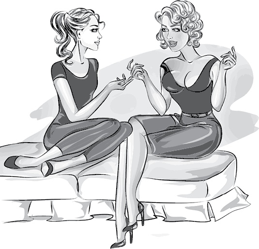 Иллюстрация к книге — Вальс гормонов 2. Девочка, девушка, женщина + "мужская партия". Танцуют все! [i_004.jpg]