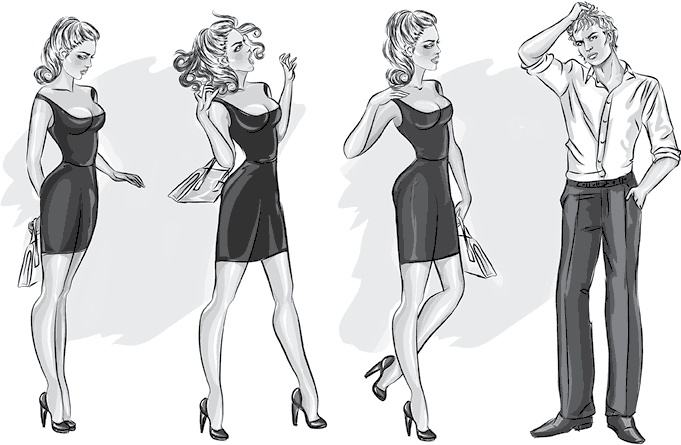 Иллюстрация к книге — Вальс гормонов 2. Девочка, девушка, женщина + "мужская партия". Танцуют все! [i_015.jpg]