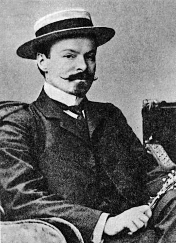 Иллюстрация к книге — Адреса любви: Москва, Петербург, Париж. Дома и домочадцы русской литературы [_04.balmont.jpg]