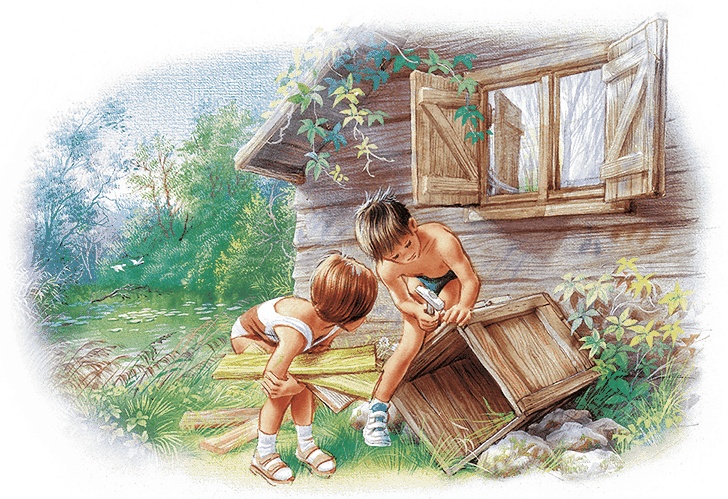 Иллюстрация к книге — Удивительные приключения Маруси [i2_012.jpg]