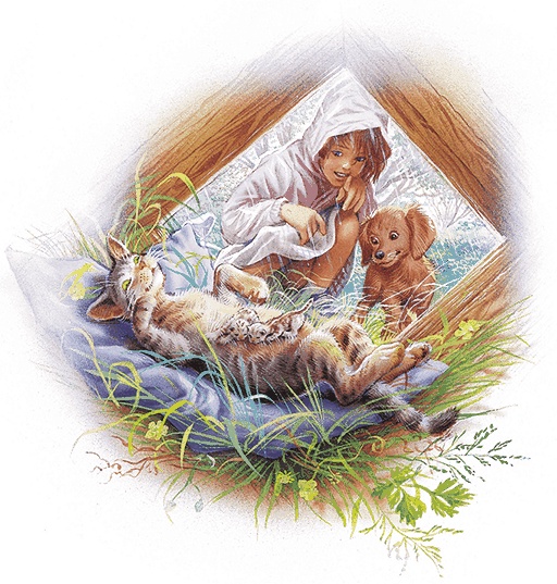 Иллюстрация к книге — Удивительные приключения Маруси [i2_017.jpg]