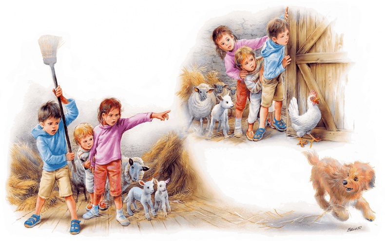 Иллюстрация к книге — Удивительные приключения Маруси [i3_034.jpg]