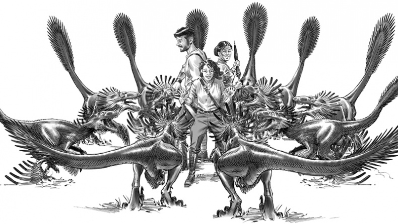 Иллюстрация к книге — Секрет рапторов [_132133.jpg]