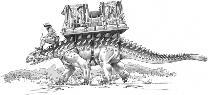 Иллюстрация к книге — Секрет рапторов [_194195.jpg]