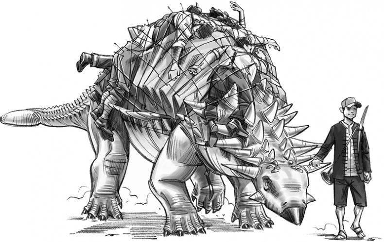 Иллюстрация к книге — Секрет рапторов [_318319.jpg]