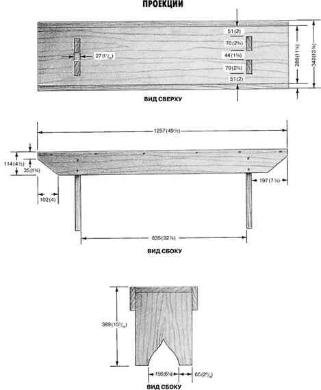 Иллюстрация к книге — Работы по дереву. Мебель для дома своими руками [i_007.jpg]