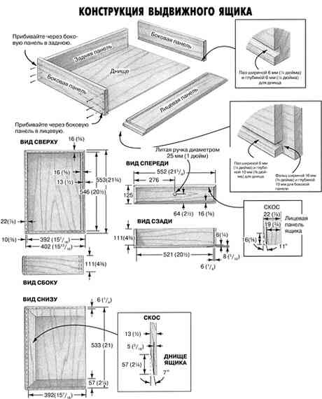 Иллюстрация к книге — Работы по дереву. Мебель для дома своими руками [i_117.jpg]