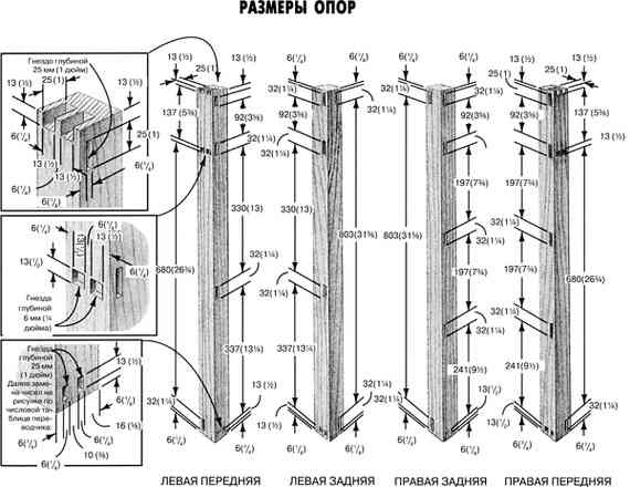 Иллюстрация к книге — Работы по дереву. Мебель для дома своими руками [i_132.jpg]