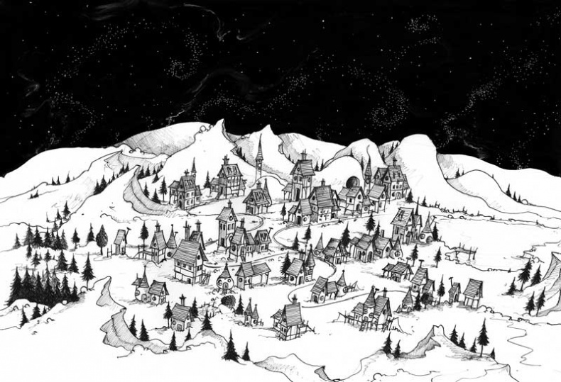 Иллюстрация к книге — Отец Рождество и Я [i_002.jpg]