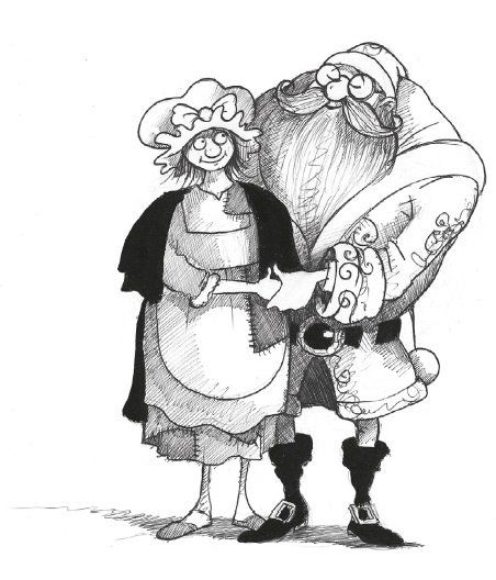 Иллюстрация к книге — Отец Рождество и Я [i_009.jpg]