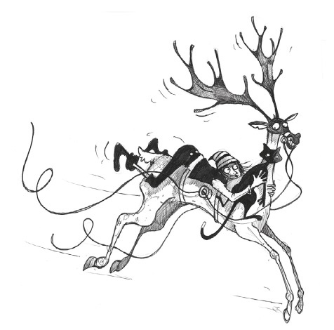 Иллюстрация к книге — Отец Рождество и Я [i_023.jpg]