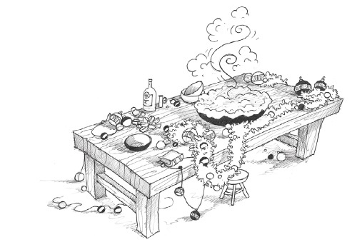 Иллюстрация к книге — Отец Рождество и Я [i_032.jpg]