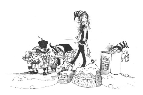 Иллюстрация к книге — Отец Рождество и Я [i_045.jpg]