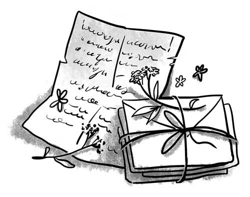 Иллюстрация к книге — Письма на чердак [i_002.jpg]