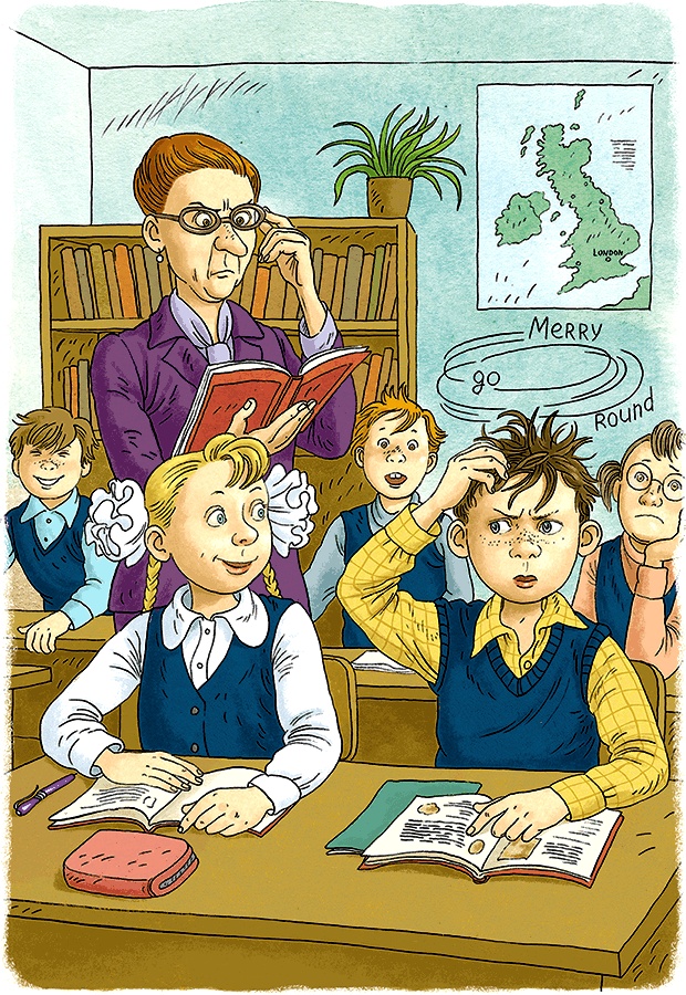 Иллюстрация к книге — К доске пойдёт… Василькин! Школьные истории Димы Василькина, ученика 3 «А» класса [i_003.jpg]