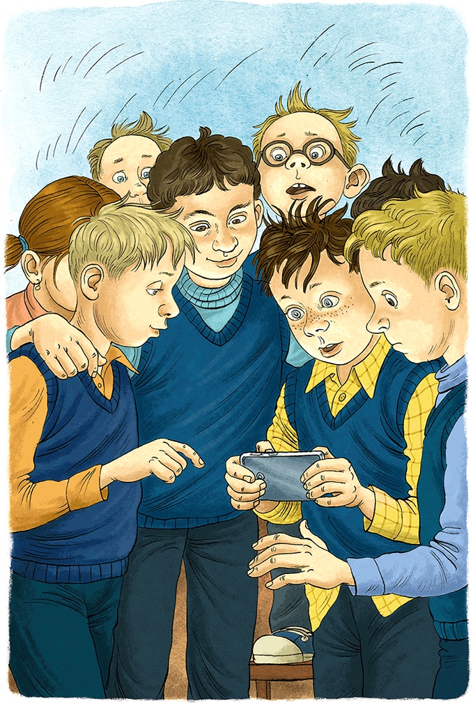 Иллюстрация к книге — К доске пойдёт… Василькин! Школьные истории Димы Василькина, ученика 3 «А» класса [i_004.jpg]