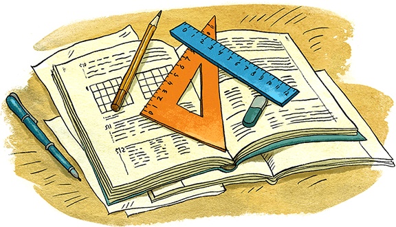 Иллюстрация к книге — К доске пойдёт… Василькин! Школьные истории Димы Василькина, ученика 3 «А» класса [i_007.jpg]