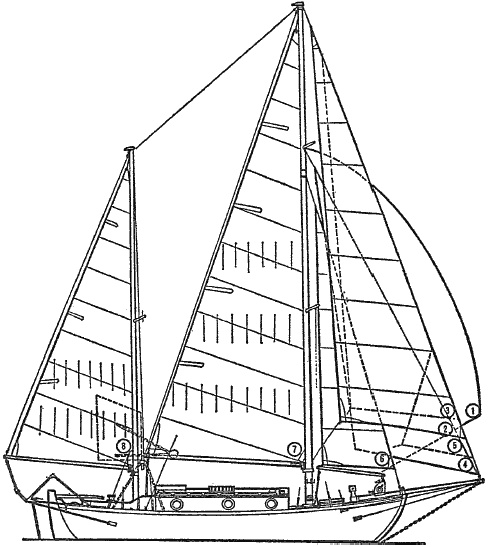 Иллюстрация к книге — Под парусом в одиночку вокруг света. Первое одиночное, безостановочное, кругосветное плавание на парусной яхте [i_003.jpg]