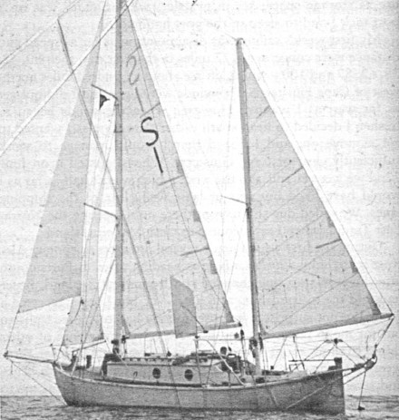 Иллюстрация к книге — Под парусом в одиночку вокруг света. Первое одиночное, безостановочное, кругосветное плавание на парусной яхте [i_007.jpg]