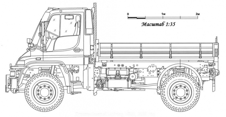 Иллюстрация к книге — Бронетранспортёры на шасси UNIMOG 1950 - 2009 гг. [img_27.jpg]