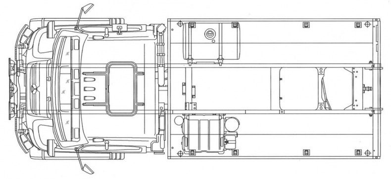 Иллюстрация к книге — Бронетранспортёры на шасси UNIMOG 1950 - 2009 гг. [img_28.jpg]