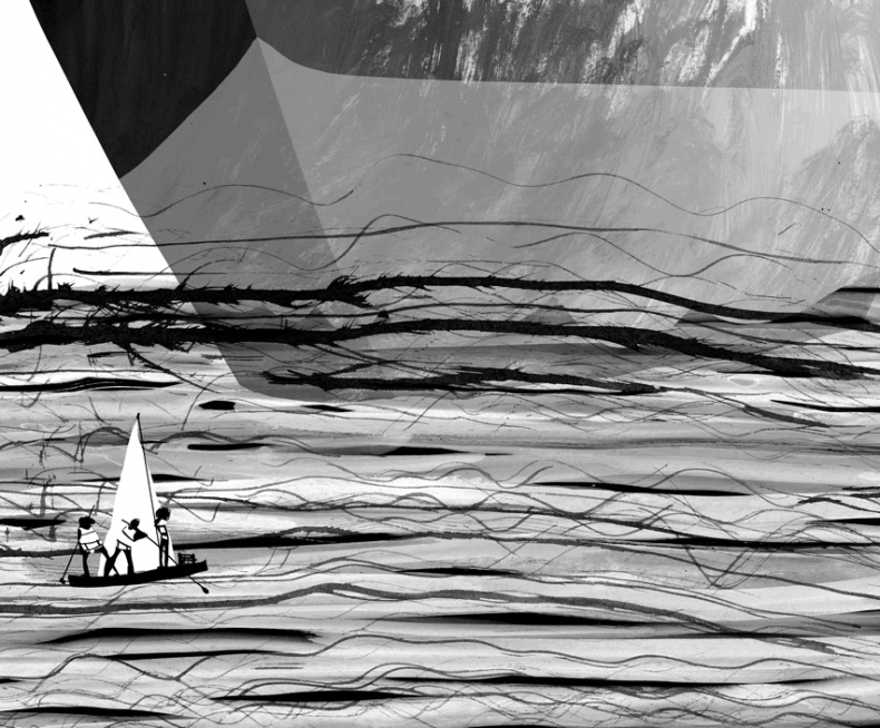 Иллюстрация к книге — Вратарь и море [i_022.jpg]