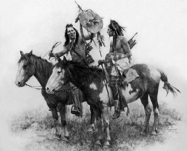 Иллюстрация к книге — Военное дело индейцев Дикого Запада. Самая полная энциклопедия [i_140.jpg]