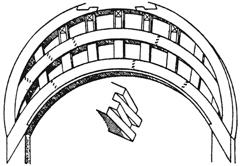 Иллюстрация к книге — Всеобщая история архитектуры и строительной техники. Учебник. В 3 частях. Часть 1. История архитектуры и строительной техники Древнего и античного мира [i_047.jpg]