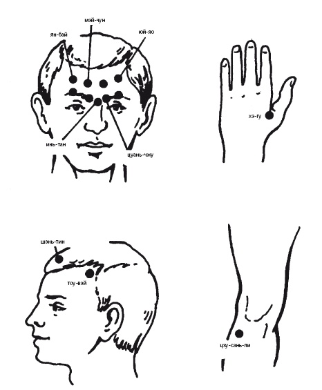 Иллюстрация к книге — Лечебные точки организма: нормализуем давление и облегчаем невралгию [i_027.jpg]