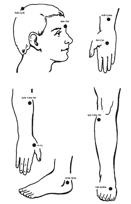 Иллюстрация к книге — Лечебные точки организма: нормализуем давление и облегчаем невралгию [i_028.jpg]