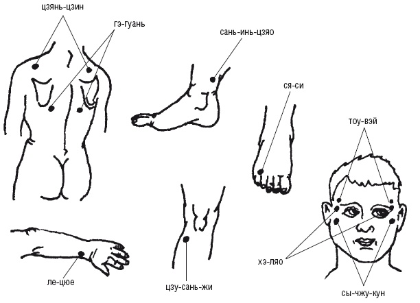 Иллюстрация к книге — Лечебные точки организма: нормализуем давление и облегчаем невралгию [i_047.jpg]