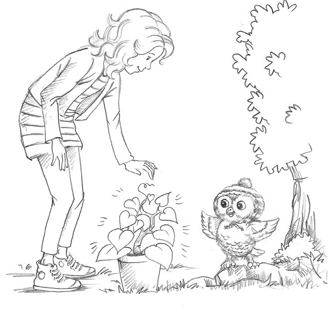 Иллюстрация к книге — Совёнок Матильда, или Три добрых дела [i_027.jpg]