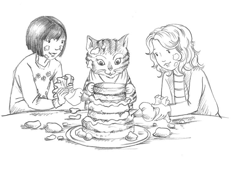 Иллюстрация к книге — Совёнок Матильда, или Три добрых дела [i_028.jpg]