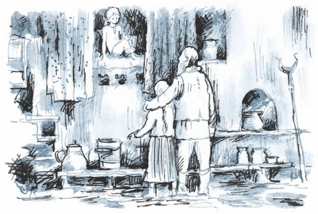 Иллюстрация к книге — Сахарный ребенок. История девочки из прошлого века, рассказанная Стеллой Нудольской [i_009.jpg]