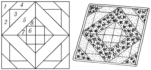 Иллюстрация к книге — Пэчворк. Лоскутный шедевр за 3 дня [i_146.jpg]