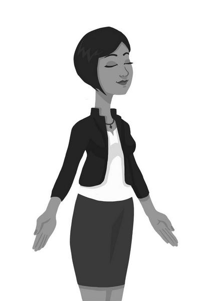 Иллюстрация к книге — Йога между делом. В пробке, на работе, в самолете [i_001.jpg]