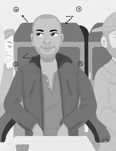 Иллюстрация к книге — Йога между делом. В пробке, на работе, в самолете [i_004.jpg]