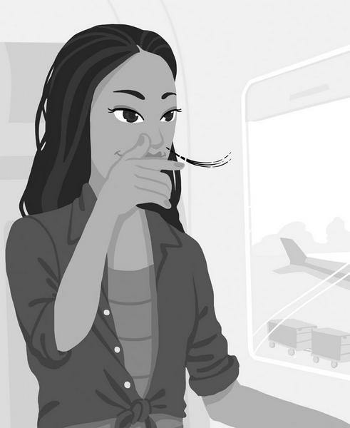 Иллюстрация к книге — Йога между делом. В пробке, на работе, в самолете [i_011.jpg]