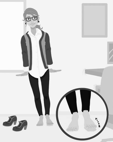 Иллюстрация к книге — Йога между делом. В пробке, на работе, в самолете [i_016.jpg]