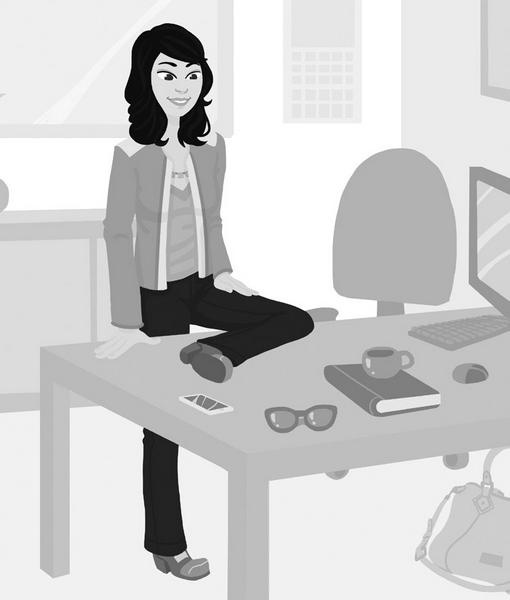 Иллюстрация к книге — Йога между делом. В пробке, на работе, в самолете [i_020.jpg]