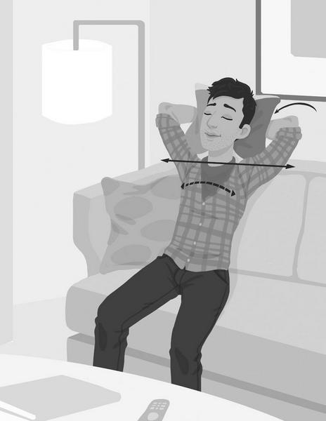 Иллюстрация к книге — Йога между делом. В пробке, на работе, в самолете [i_039.jpg]