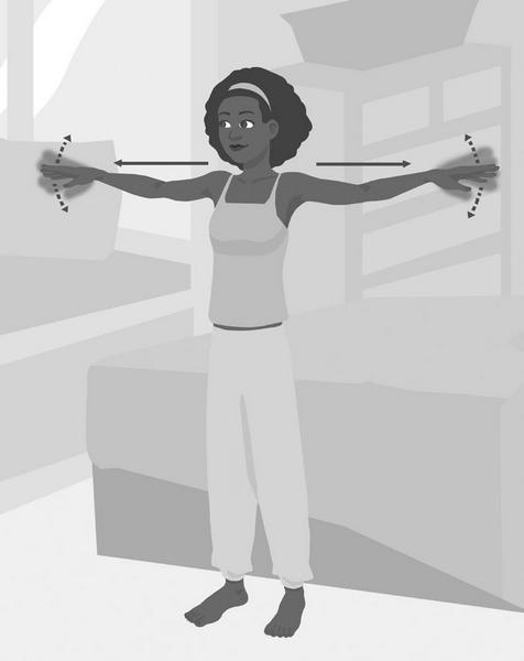 Иллюстрация к книге — Йога между делом. В пробке, на работе, в самолете [i_044.jpg]