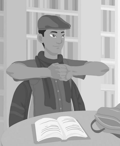 Иллюстрация к книге — Йога между делом. В пробке, на работе, в самолете [i_078.jpg]