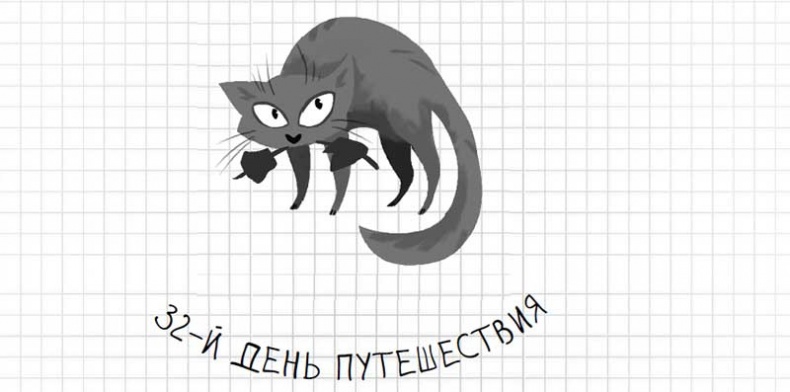 Иллюстрация к книге — Дневник дебильного кота. Великое путешествие Эдгара [i_135.jpg]