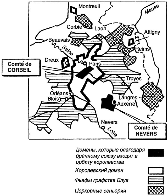 Иллюстрация к книге — История Франции. Средние века. От Гуго Капета до Жанны д`Арк [i_006.jpg]